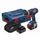 BOSCH Perceuse visseuse à percussion 2x18V 3Ah Li-