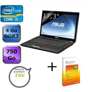 ORDINATEUR PORTABLE Asus A73SD-TY054V + Office 2010 Famille