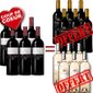 VIN ROUGE 6 btles achetées = 12 OFFERTES