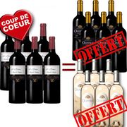 VIN ROUGE 6 btles achetées = 12 OFFERTES