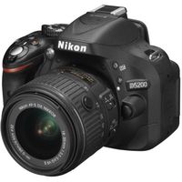 NIKON D5200 KIT+ 18-55mm VR II noir NIKON D5200 KIT+ 18-55mm VR II noir