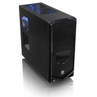 BOITIER PC   -  PANNEAUX LATERAUX Thermaltake boitier V4 Black Edition