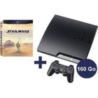 PLAYSTATION 3 PS3 160 Go NOIRE + COFFRET INTEGRALE STAR WARS BR