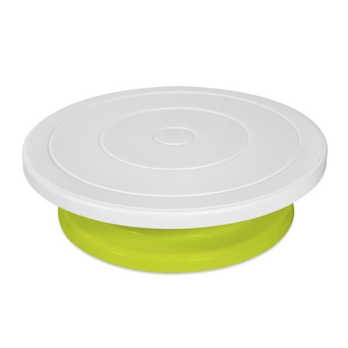 Plateau Tournant Verre Et Inox 30cm | Pour Fromages, Desserts | Présentation Élégante à Table