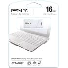CLE USB PNY Compact Attaché White 16 Go