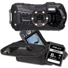  PENTAX WG2 Noir + Etui + Carte SD 4 Go