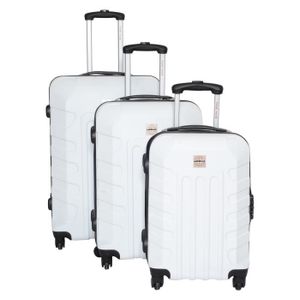 SET DE VALISES TRAVEL WORLD Set de 3 valises 4 roues 48/58/68 SET DE VALISES TRAVEL WORLD Set de 3 valises 4 roues 48/58/68