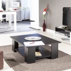  MANGO Table basse noire 89 x 67 x 31 cm