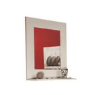  GALET Miroir tablette blanc