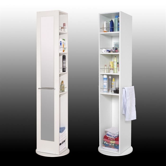 Colonne salle de bain avec miroir achat / vente colonne salle de ... Meuble colonne double salle de bain