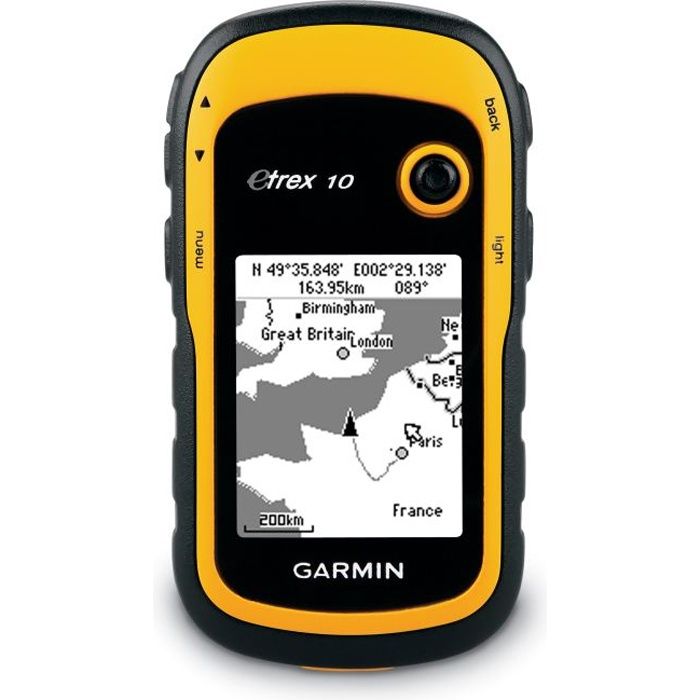 Garmin eTrex 10 GPS compact outdoor Achat / Vente gps de randonnée