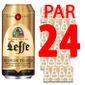 BIERE Pack x24 Leffe Abbaye 6.6°  50cl boite