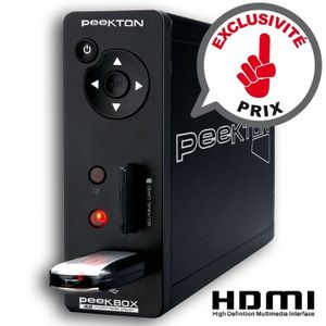 PASSERELLE - DISQUE DUR - LECTEUR MULTIMEDIA Peekton Peekbox 42 HDMI