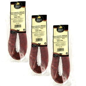 CHORIZO Chorizo Doux 200g (x3) CHORIZO Chorizo Doux 200g (x3)