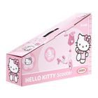 PORTEUR-POUSSEUR-DRAISIENNE-TRICYCLE Trottinette 3 roues HELLO KITTY avec sac