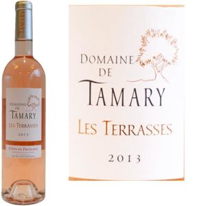 VIN ROSE Les Terrasses de Tamary 2013 Côtes de Provence x1 VIN ROSE Les Terrasses de Tamary 2013 Côtes de Provence x1
