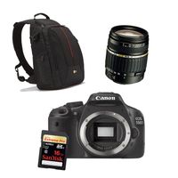 APPAREIL PHOTO NUMERIQUE Reflex CANON EOS 550D boîtier nu + SD + Etui