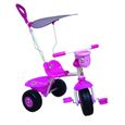 PORTEUR-POUSSEUR-DRAISIENNE-TRICYCLE Tricycle HELLO KITTY avec canopy amovible
