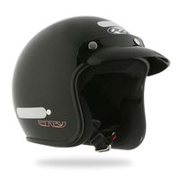 CASQUE - PIECE DETACHEE CASQUE RC Casque Jet City Noir Métal