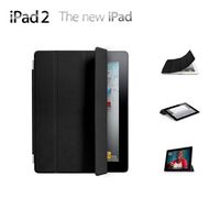 COQUE  - HOUSSE Apple iPad Smart Cover- Cuir - Noir