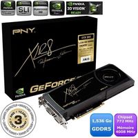 CARTE GRAPHIQUE PNY GeForce GTX 580 1536Mo GDDR5