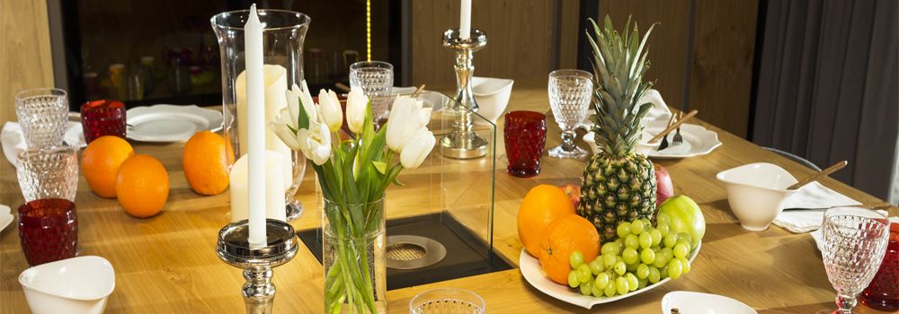table décorée