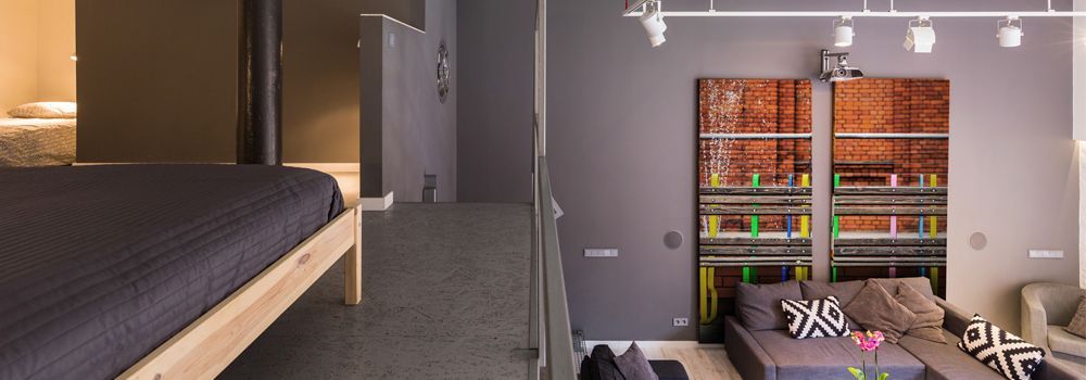 intérieur bien réaménagé