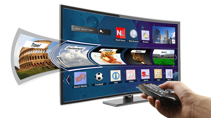 Définition  Smart TV - Téléviseur intelligent - Télévision connectée