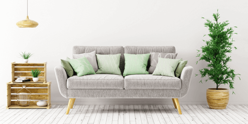 Le canapé scandinave