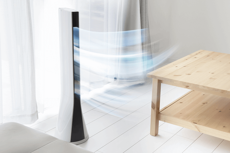 Le ventilateur colonne