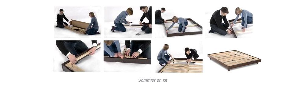 Sommier en kit