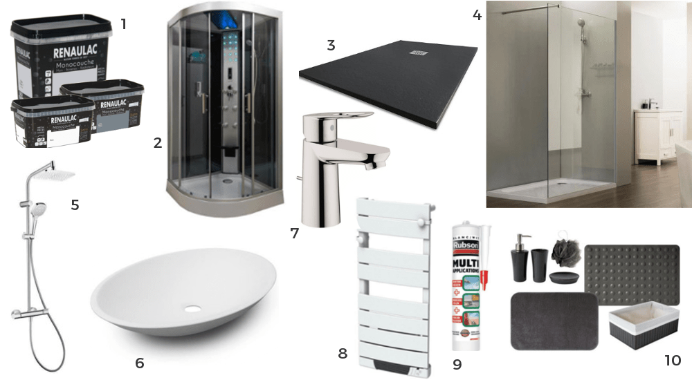 Wishlist 10 Produits Pour Renover Sa Salle De Bain Cdiscount