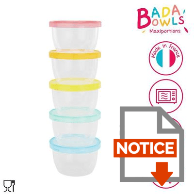 Badabulle Badabowls Maxiportions 5 Pots De Conservation Bebe 250ml Cdiscount Puericulture Eveil Bebe