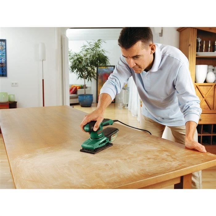 Ponceuse vibrante BOSCH PSS 200 A (200 W, coffret de rangement, feuille abrasive P120)
