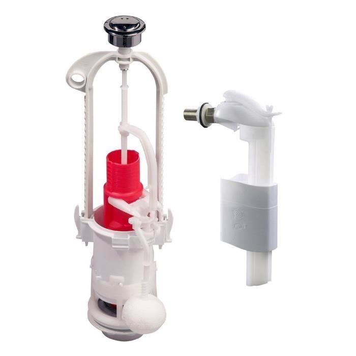 WIRQUIN Mécanisme WC Mvb90 double chasse mécanique