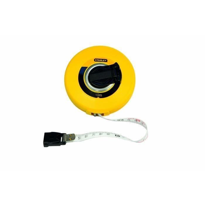 STANLEY Metre ruban 10m fibre