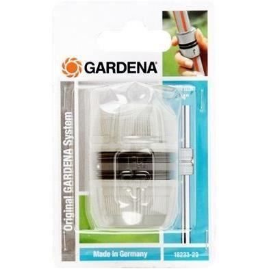 GARDENA Réparateur de tuyau d'arrosage – Adapté tuyau Ø19mm – Pose sans outil – Power Grip – Garantie 5 ans (18233-20)
