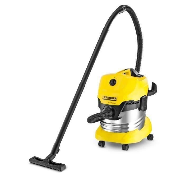 Aspirateur eau et poussiere KARCHER WD 4 Premium - Cuve inox 20 L