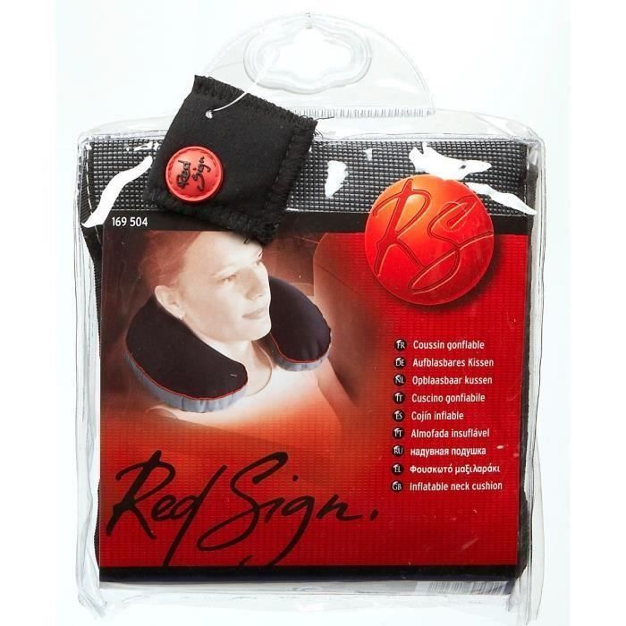 Red Sign Tour de Cou Coussin Gonflable