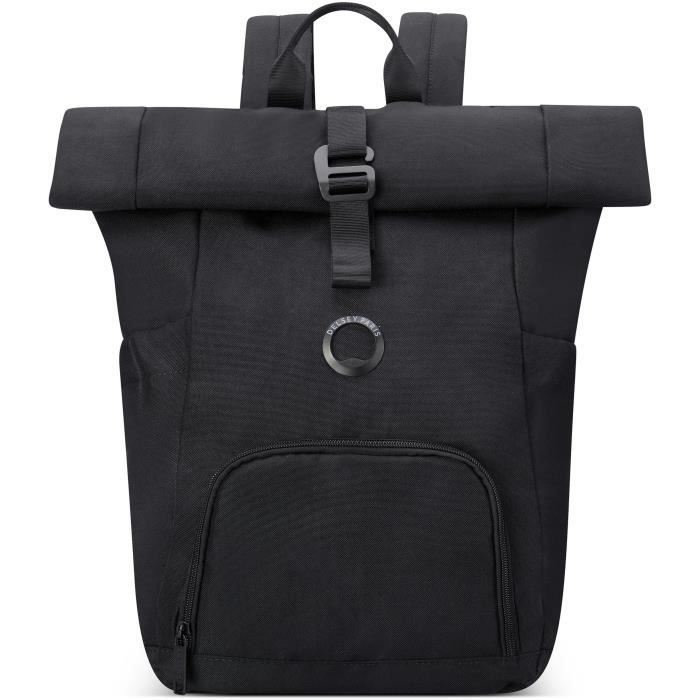 DELSEY - Citypak sac a dos pour PC 16,5 - Polyester - 43,5x37,5x13,5 - 0,550 kg - Noir