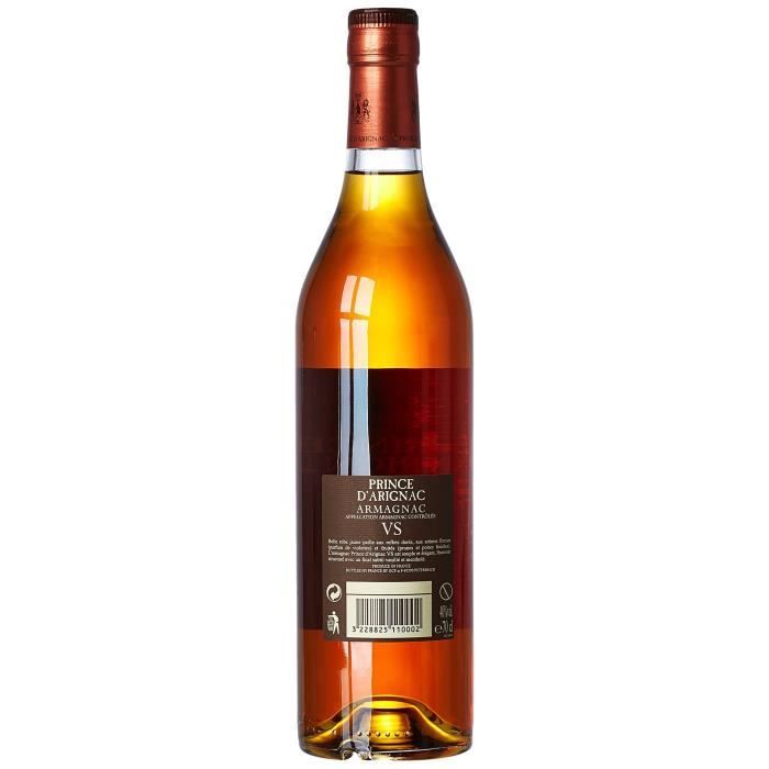 Image secondaire de Armagnac VS Prince D'Arignac 40° 70cl canister
