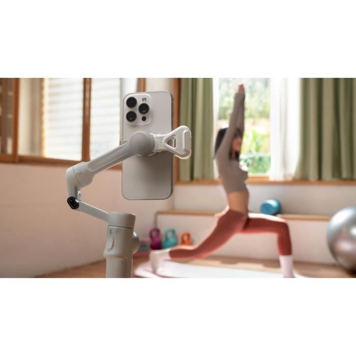 Smartphone Stabilizer 360° Panoramic Tracking 3 Axis Stabilization Gray