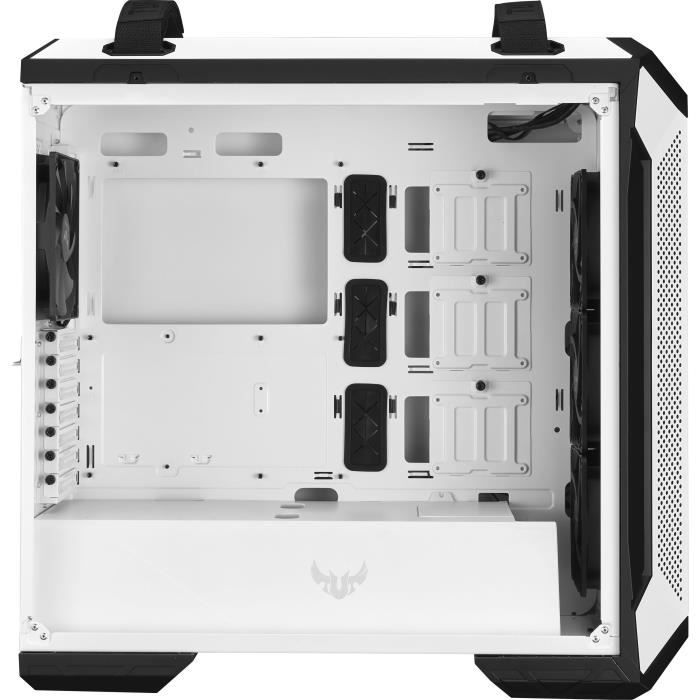 ASUS BOITIER PC TUF Gaming GT501 - Blanc - Format E-ATX (90DC0013-B49000)