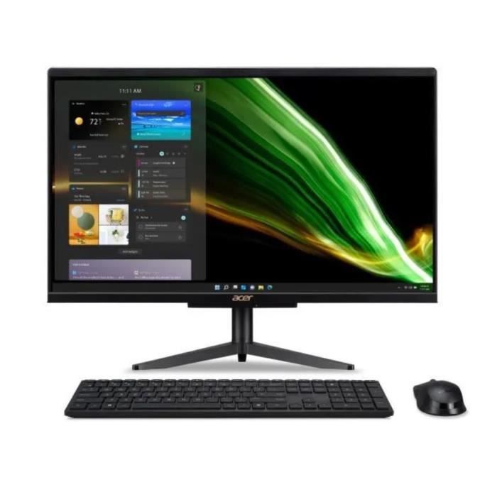 Acer -Pc All In One -Aspire C22-1600 -21.5'' Full HD- Intel Pentium Qc N6005- 4 Gb Ram Ddr4-256 Gb Ssd