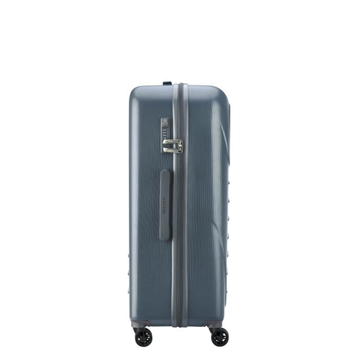 DELSEY Valise Trolley Munia - 76 cm - 4 Roues - Anthracite