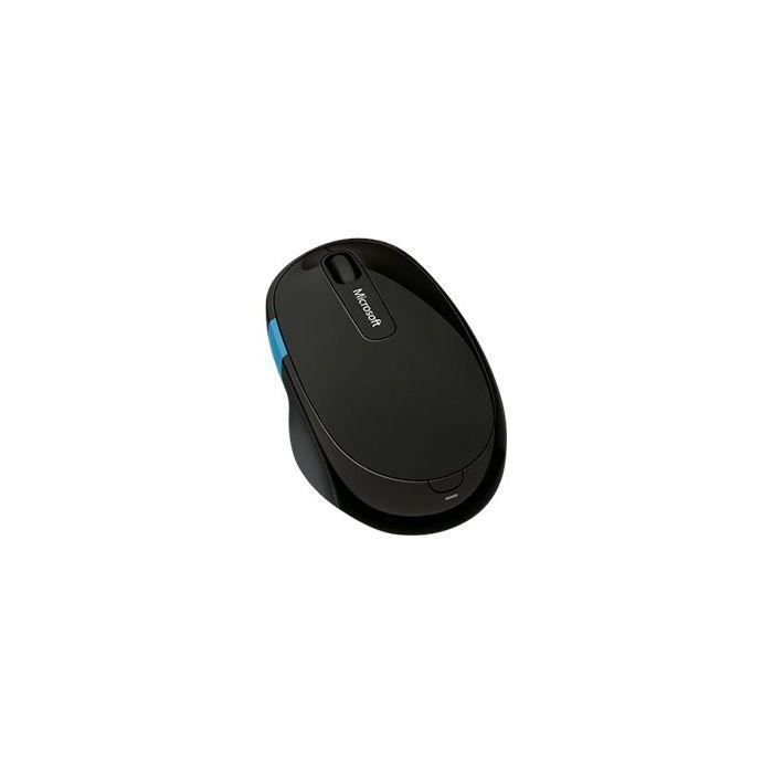 MICROSOFT Sculpt Comfort Mouse - Souris optique - 6 boutons - Sans fil - Bluetooth 3.0 - Noir