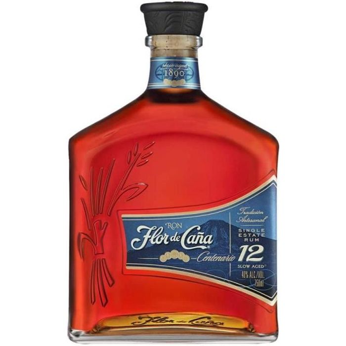 Flor de Caña - 12 ans - Rhum Vieux - Nicaragua - 40,0% Vol. - 70cl
