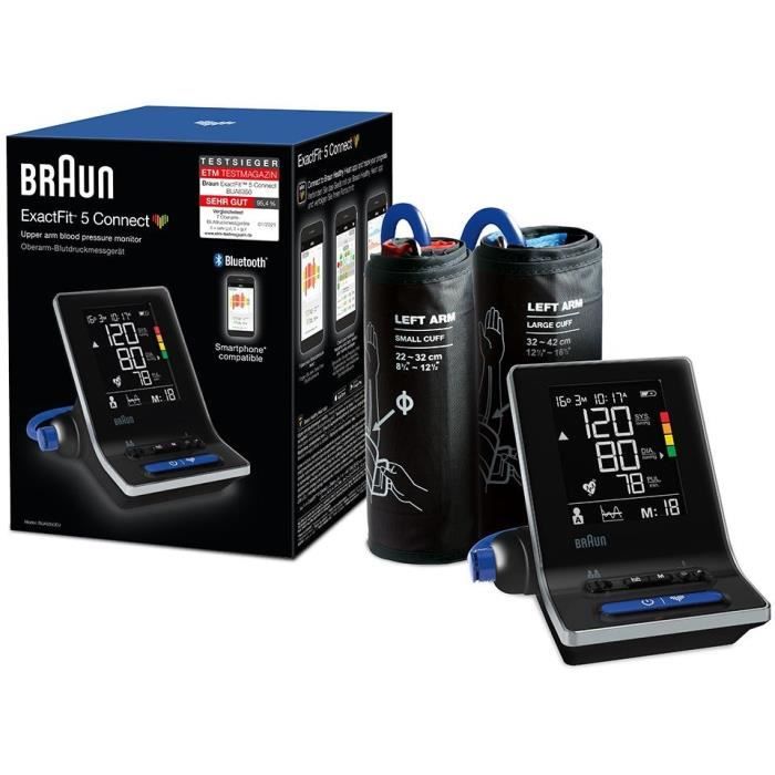 Sfigmomanometro da braccio - BRAUN - BUA6350EU - Connected Exacfit 5