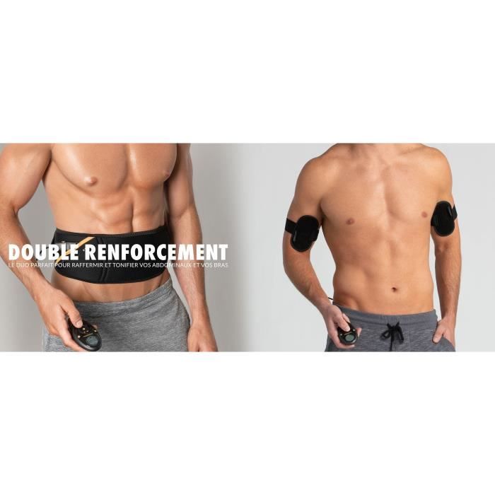 Pack Ceinture tonifiante SLENDERTONE Abs7 et Brassards Homme