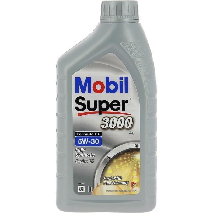 Engine oil can - MOBIL - S3000 5W30 FE - 1 L - 4 seasons